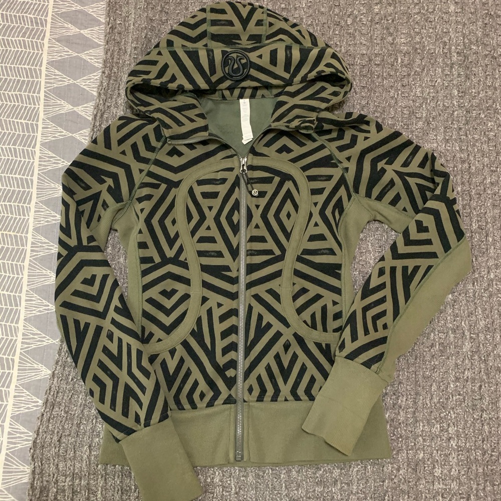 Lululemon Geo Print Scuba Hoodie
